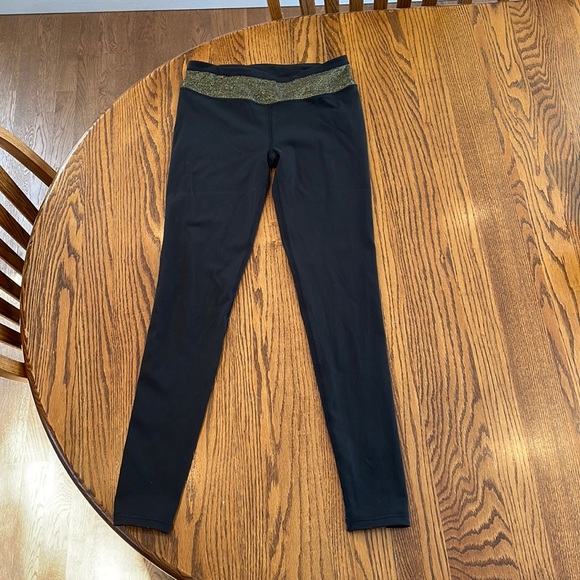 Victoria’s Secret Knockout tight black and gold size small used - Picture 1 of 3